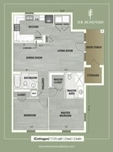 The Rosemary Apartments in Denison, TX - Foto de edificio - Floor Plan
