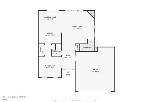 1017 Dewberry Ct in Clayton, NC - Foto de edificio - Building Photo