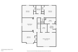 2910 Park Spring Ln in Spring, TX - Foto de edificio - Building Photo