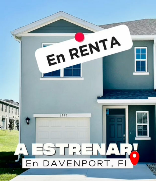 1223 Draintree St in Davenport, FL - Foto de edificio