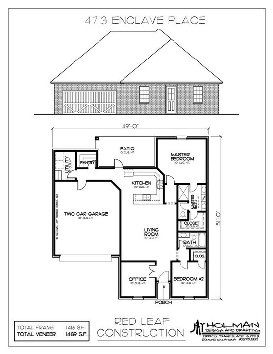 4715 Enclave Pl in Norman, OK - Foto de edificio