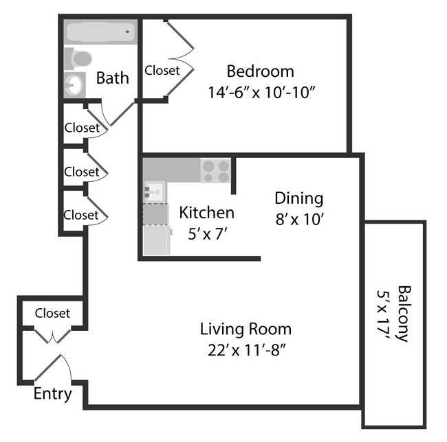 Bailey House Apartments in Falls Church, VA - Building Photo - Floor Plan