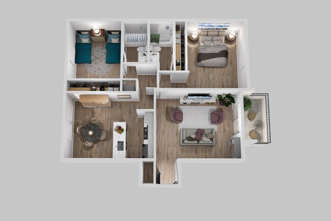 The CitiZen at 4006 Emerald Street in Torrance, CA - Foto de edificio - Floor Plan