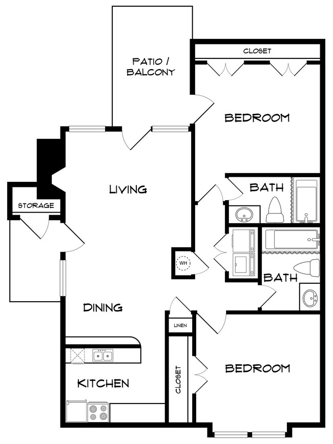 Towne Square Condos in Granbury, TX - Building Photo - Floor Plan