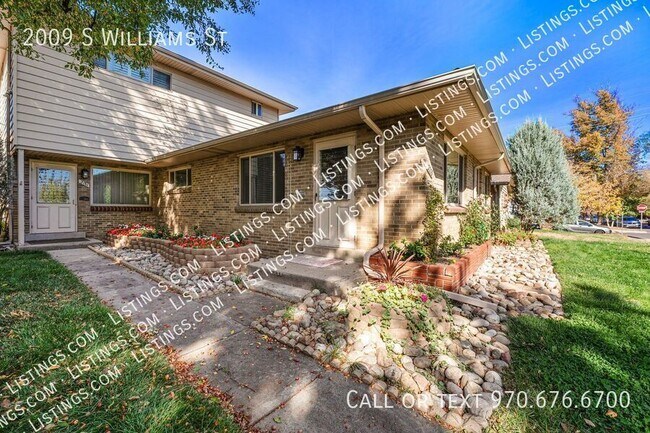 2009 S Williams St in Denver, CO - Building Photo - Building Photo