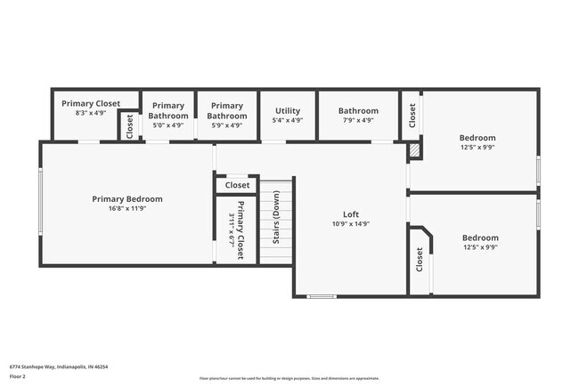 6774 Stanhope Way in Indianapolis, IN - Building Photo - Building Photo