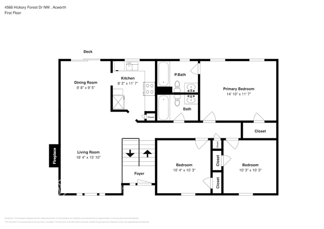 4566 Hickory Forest Dr NW in Acworth, GA - Building Photo - Building Photo