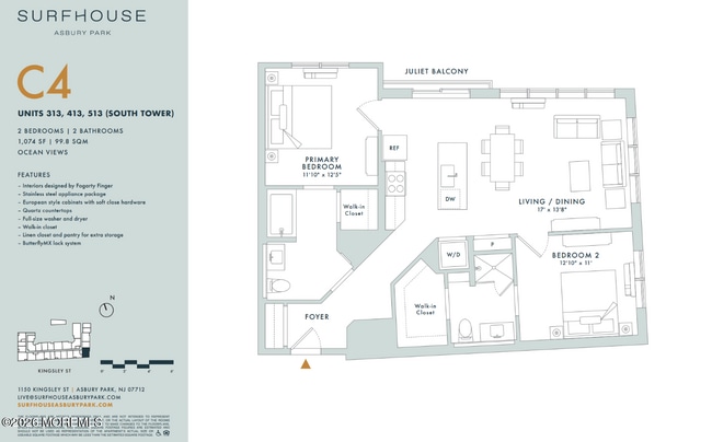 1150 Kingsley St in Asbury Park, NJ - Foto de edificio - Building Photo