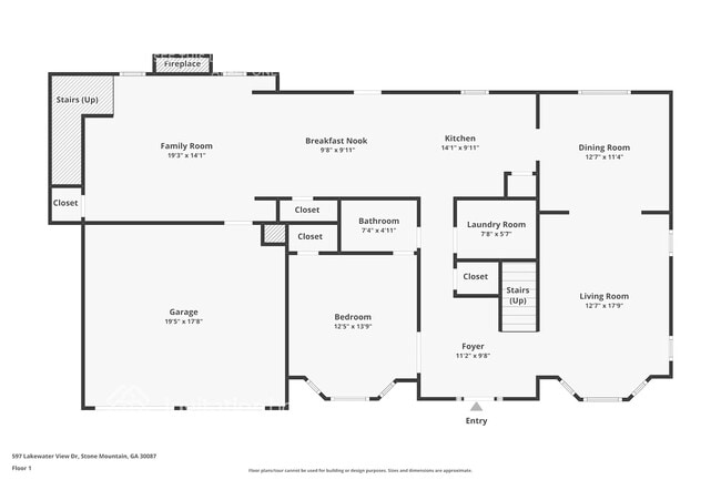 597 Lakewater View Dr in Stone Mountain, GA - Foto de edificio - Building Photo