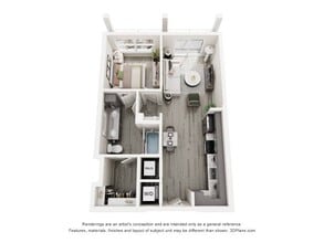 Parc On Jackson in Dallas, TX - Foto de edificio - Floor Plan