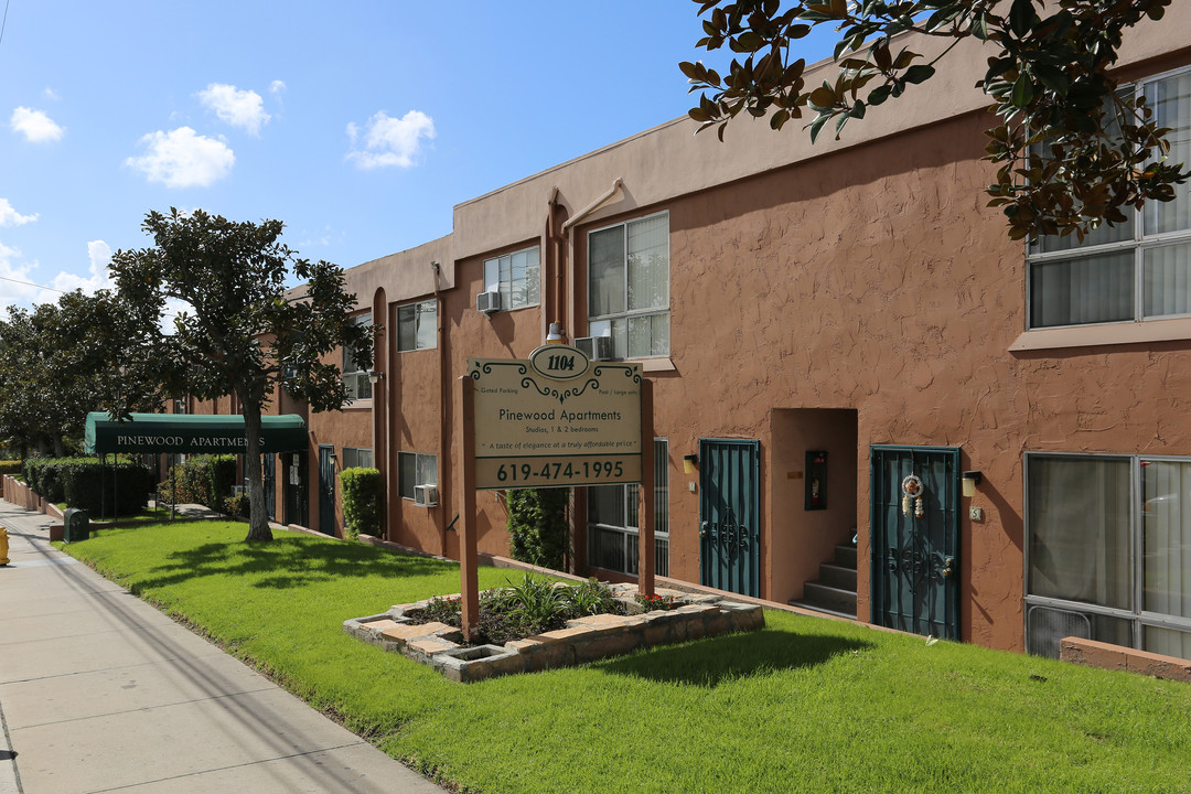 Pinewood Apartments in National City, CA - Building Photo