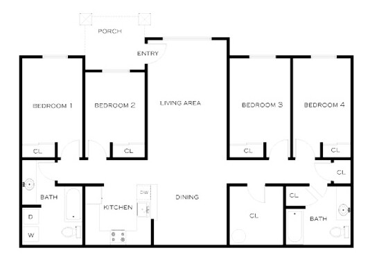 Center Village in Portland, OR - Building Photo - Floor Plan