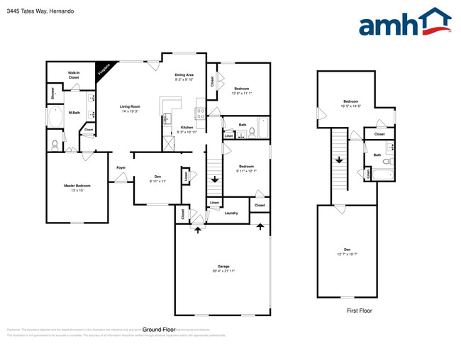 3445 Tate's Way in Hernando, MS - Foto de edificio - Building Photo