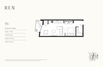 REN in Vancouver, BC - Building Photo - Floor Plan