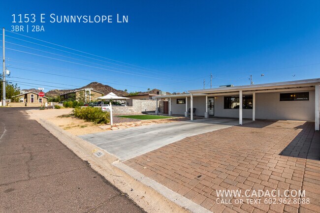 1153 E Sunnyslope Ln in Phoenix, AZ - Building Photo - Building Photo