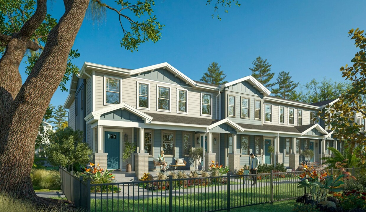 The Canopy Townhomes in Tampa, FL - Foto de edificio