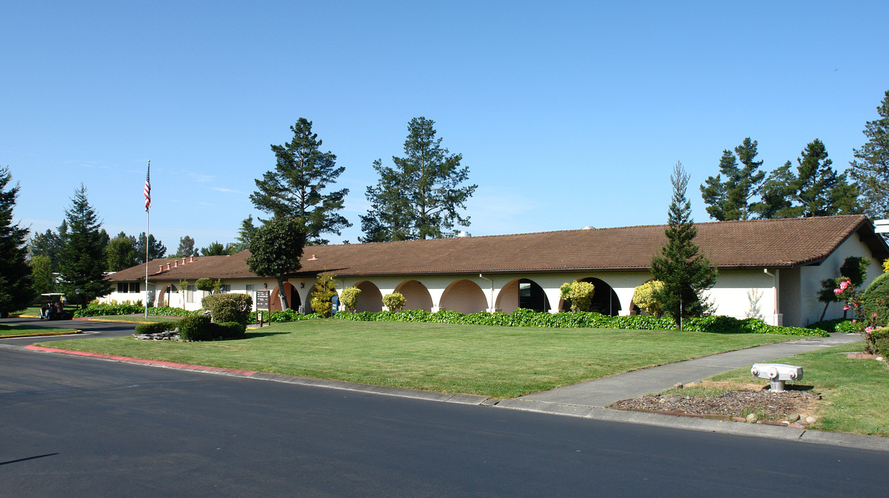 Rancho Grande Mobile Home Park in Rohnert Park, CA - Building Photo