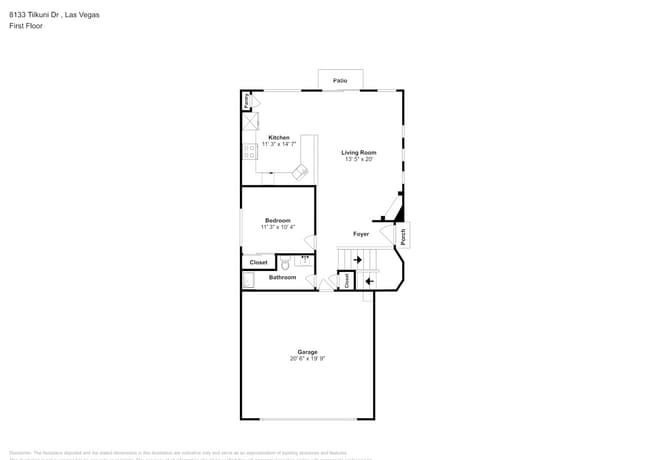 8133 Tilkuni Dr in Las Vegas, NV - Building Photo - Building Photo