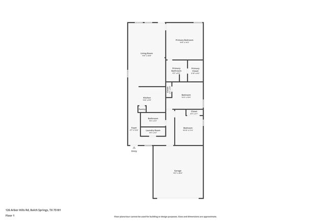 126 Arbor Hls Rd in Balch Springs, TX - Building Photo - Building Photo