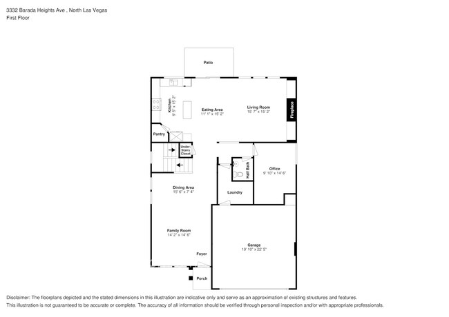 3332 Barada Heights Ave in North Las Vegas, NV - Foto de edificio - Building Photo