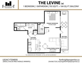 Legacy Towers in Winnipeg, MB - Building Photo - Floor Plan