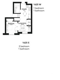 1615-1625 W Columbia Ave in Chicago, IL - Building Photo - Floor Plan