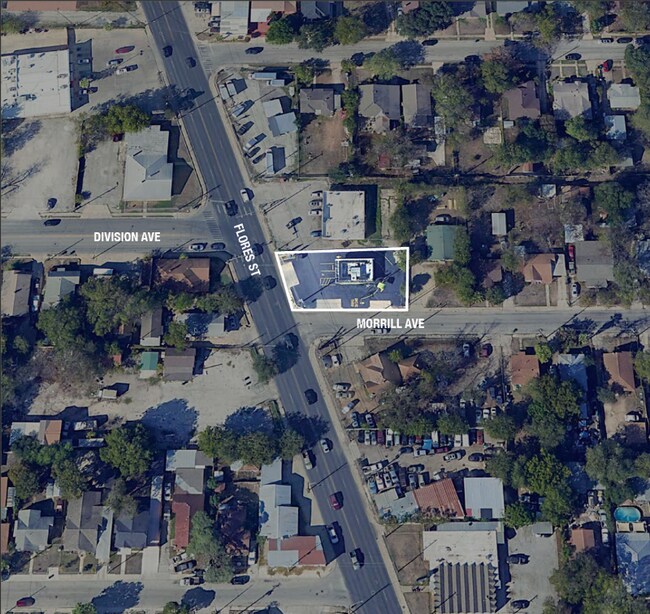 property at 4620 S Flores St