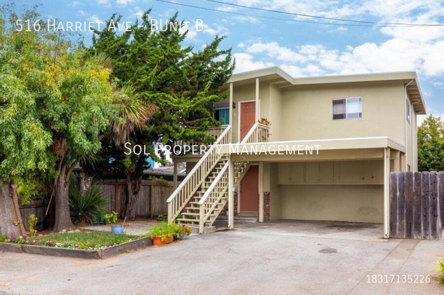 516 Harriet Ave-Unit -BUnit B in Aptos, CA - Building Photo