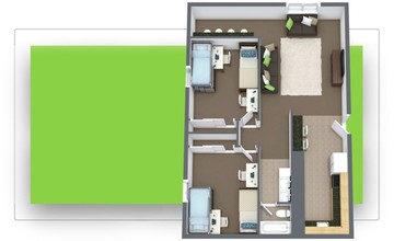 The Pines Apartments in Rexburg, ID - Building Photo - Floor Plan