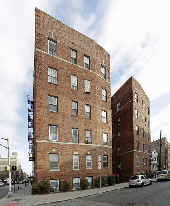 The Hampshire House in Jersey City, NJ - Foto de edificio