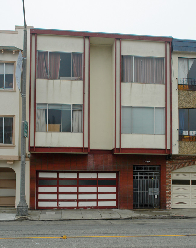 522 25th Ave in San Francisco, CA - Foto de edificio - Building Photo