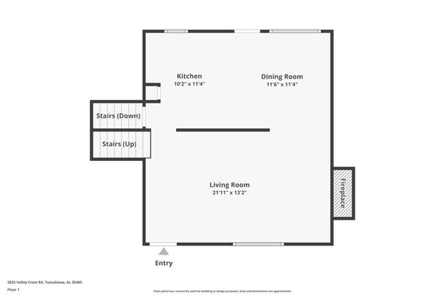 2825 Valley Crest Rd in Tuscaloosa, AL - Foto de edificio - Building Photo