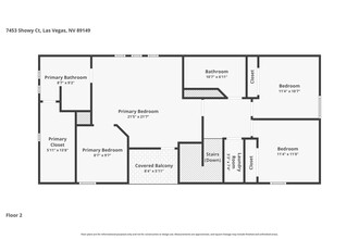 7453 Showy Ct in Las Vegas, NV - Building Photo - Building Photo