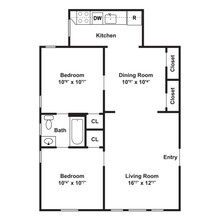 West Park Apartments in Syracuse, NY - Building Photo - Floor Plan