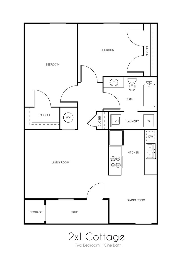 Brookstone Cottages Apartments in Norman, OK