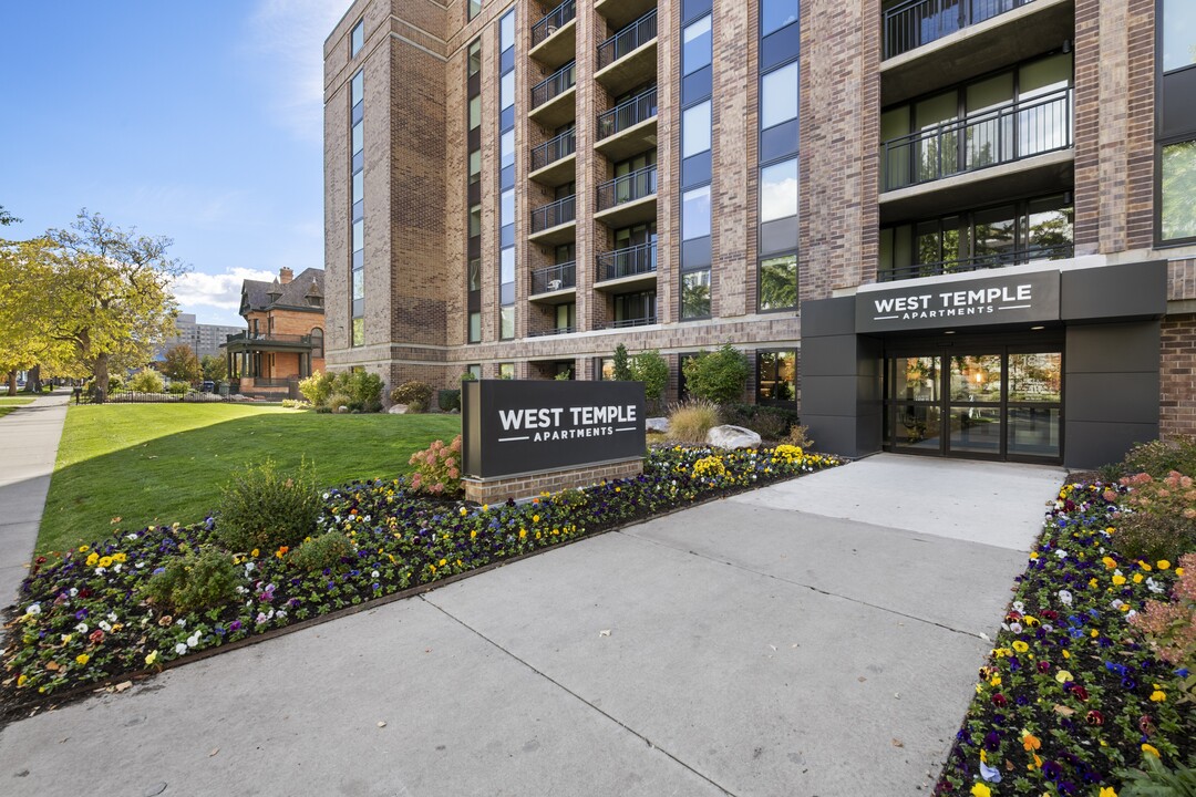 West Temple Apartments in Salt Lake City, UT - Foto de edificio