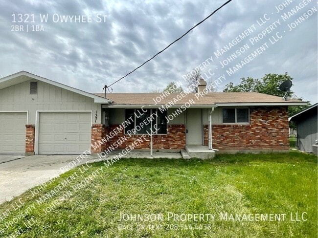 property at 1321 W Owyhee St