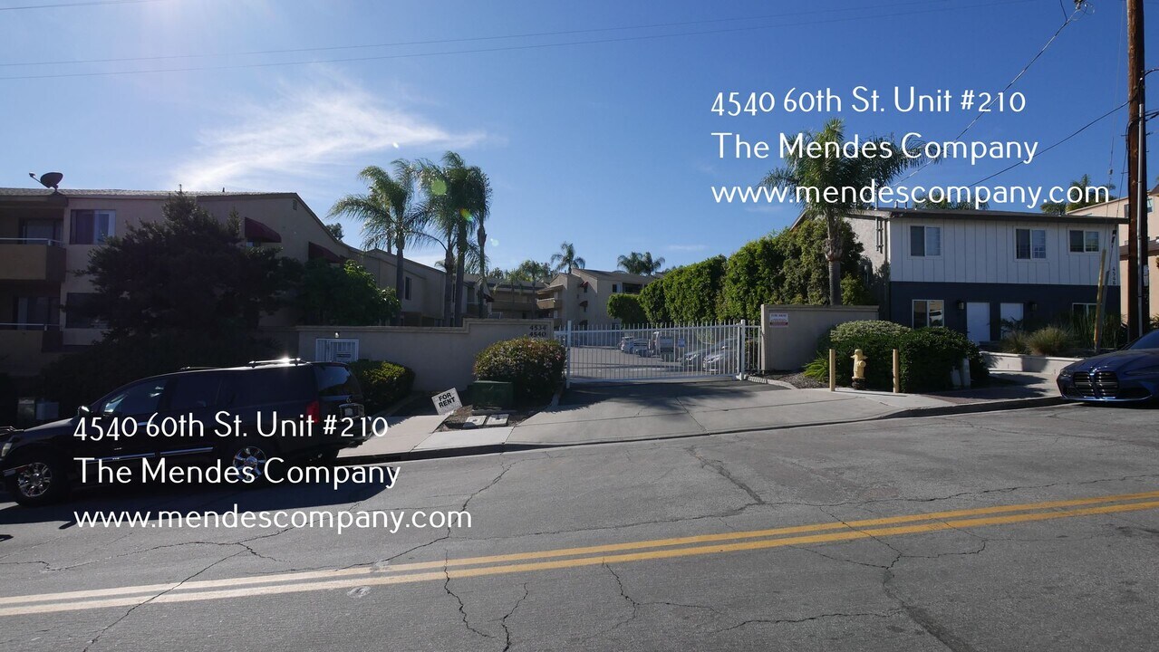 4540 60th St in San Diego, CA - Building Photo