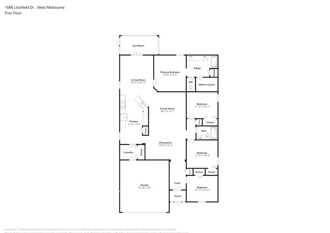 1596 Litchfield Dr in West Melbourne, FL - Building Photo - Building Photo