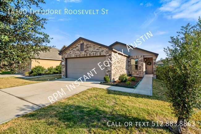 14100 Theodore Roosevelt St in Manor, TX - Foto de edificio - Building Photo