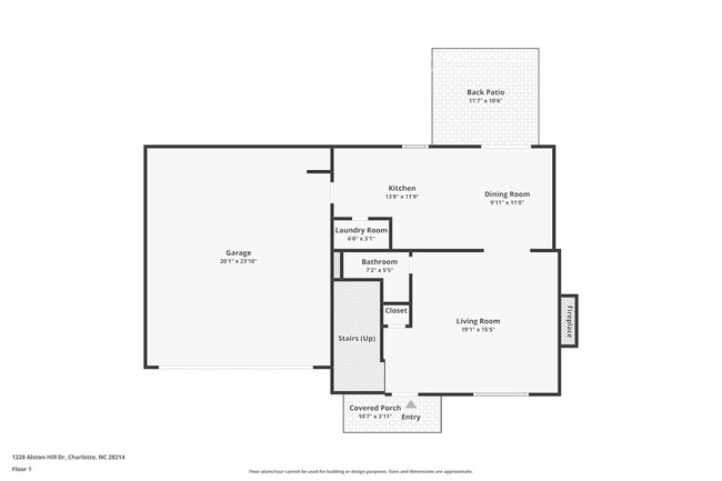 1228 Alston Hill Dr in Charlotte, NC - Foto de edificio - Building Photo