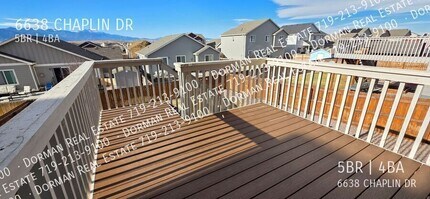 6638 Chaplin Dr in Colorado Springs, CO - Building Photo - Building Photo