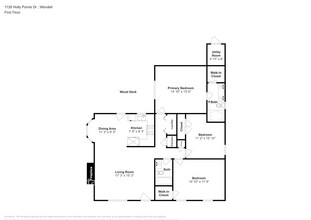 1128 Holly Pointe Dr in Wendell, NC - Foto de edificio - Building Photo