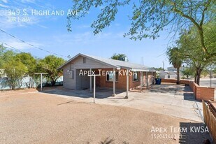349 S Highland Ave in Tucson, AZ - Building Photo