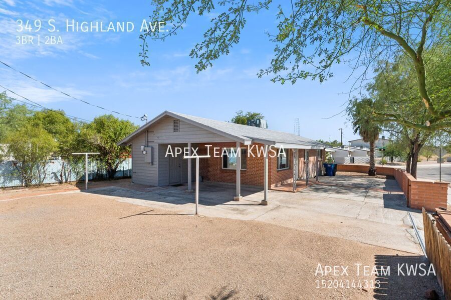 349 S Highland Ave in Tucson, AZ - Building Photo