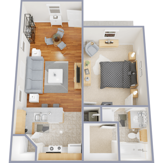 Parks at Slidell in Slidell, LA - Foto de edificio - Floor Plan