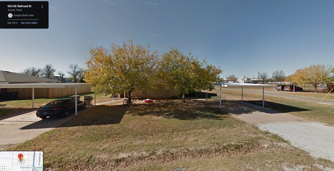 504 SE Railroad St in Bronte, TX - Foto de edificio