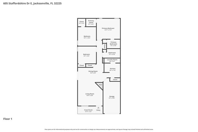 605 Staffordshire Dr E in Jacksonville, FL - Building Photo - Building Photo