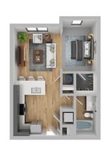 Crest at Stones Branch in Nashville, TN - Foto de edificio - Floor Plan