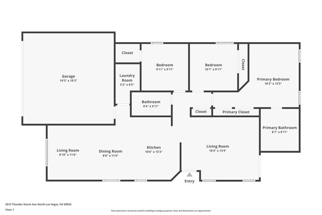 2015 Thunder Storm Ave in North Las Vegas, NV - Building Photo - Building Photo